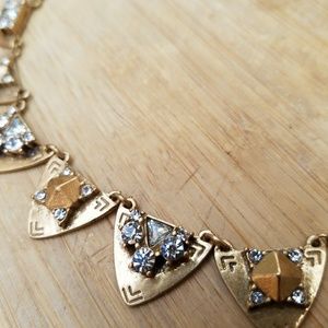 Treasure & Bond Necklace Boho Rhinestone